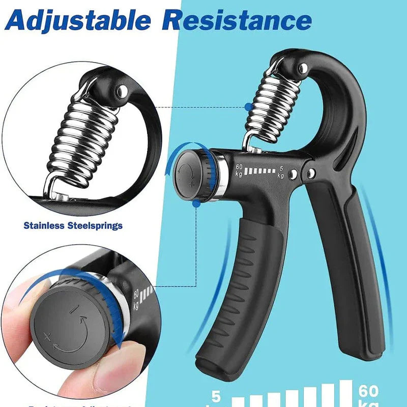 ADJUSTABLE HAND GRIPPER..