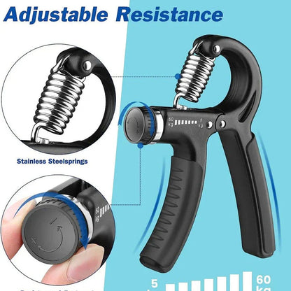 ADJUSTABLE HAND GRIPPER..