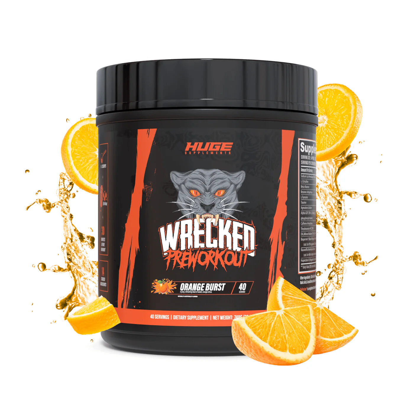 Wrecked Pre Workout | Strongest Pre-Workout