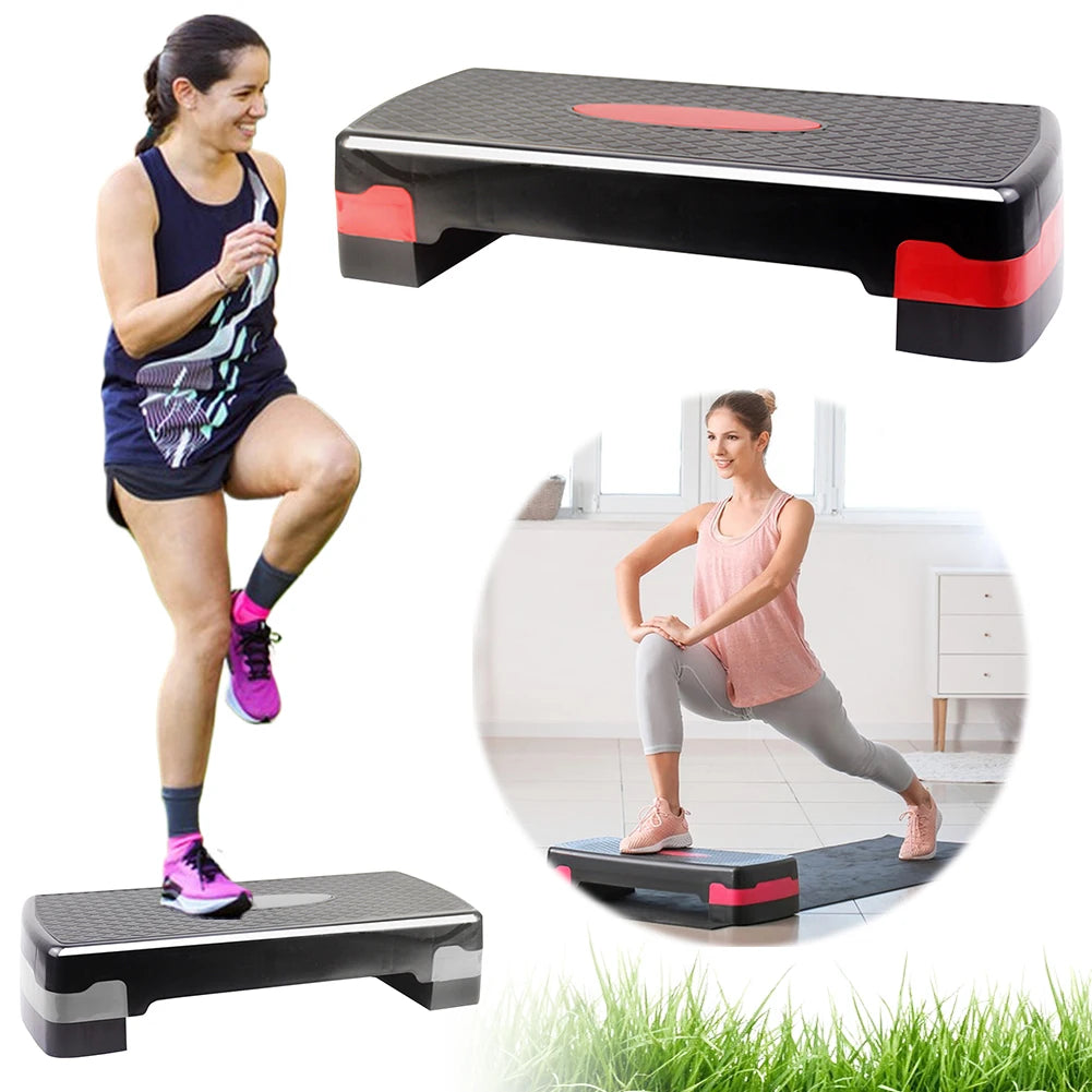 Aerobics Fitness Pedals Exercise Stepper Adjustable Body Building Step Aerobic Stepper Aerobic Exercise Step Fitness Equipment
