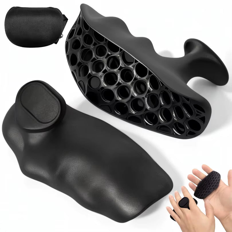 Anti-Slip Grip Strengthener Fitness Finger Trainer Gymnastics Grip Fitness Breathable Workout Grips Dumbbell Lifting Handle